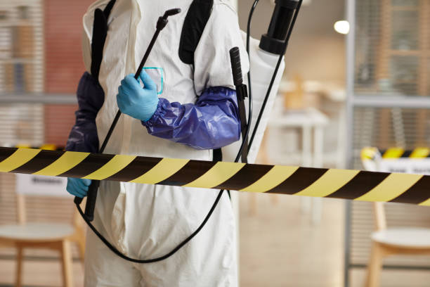 Professional Sewage Cleanup technician working in Hartsville, TN